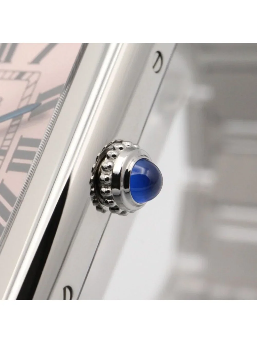 Cartier Watch Tank Solo SM Pink Stainless Steel